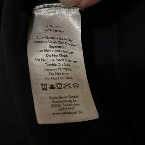 Eddie Bauer Movement Lux 7/8 Women's Black Leggings - Picture 5 of 8
